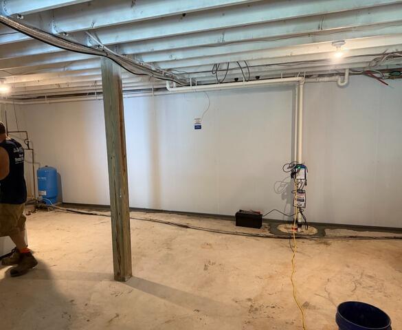 BrightWall in Bethel Basement - After Photo