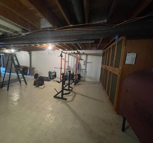 SmartJacks Support Auburn, ME Basement - Before Photo