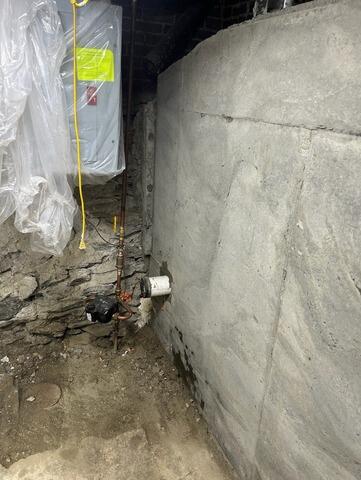 1911 Built Home Has Bowing Walls in Bangor, ME - After Photo