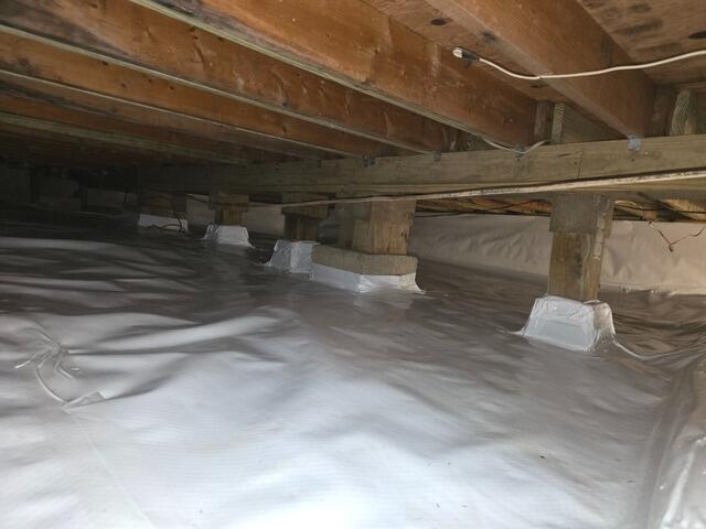 Wet Winslow Crawl Space Causing Issues in Home - After Photo
