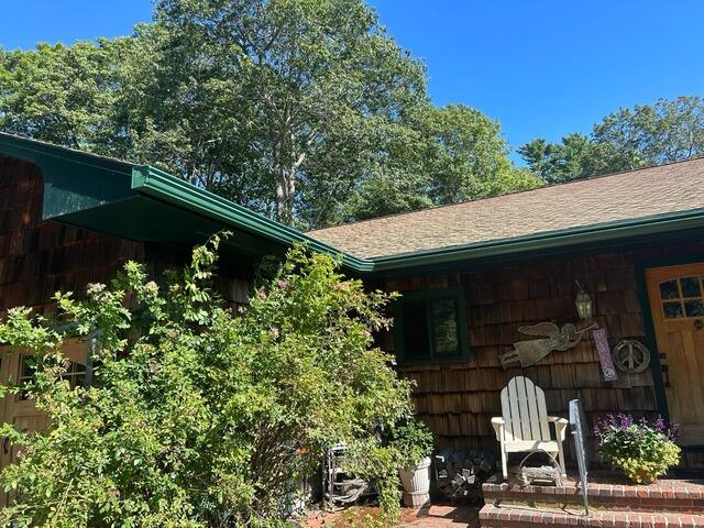 Homeowner Loved Gutter Shutter At Their Business & Wanted It For Their House - After Photo