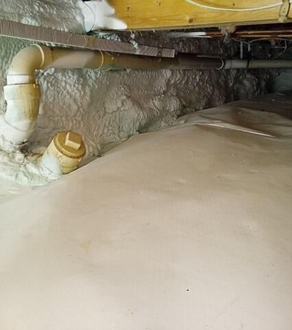 Old Crawl Space Gets Upgrade in Bremen, ME