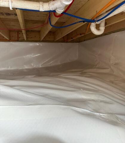 Crawl Space Humidity Affecting Whole Home in Limestone, ME - After Photo