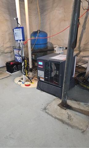 Waterproofing Wet Basement in Surry, Maine