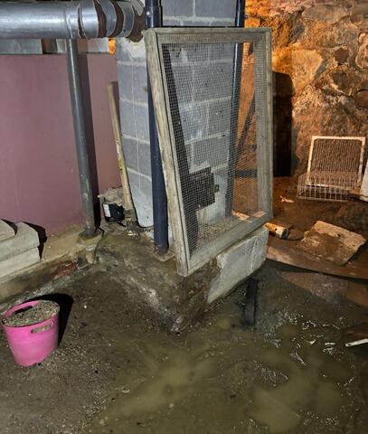 Dirt Floor Basement Upgrade in Auburn, Maine