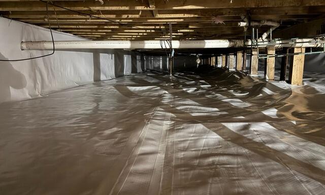 Dirt Crawl Space Needs Encapsulation in Bridgton, Maine