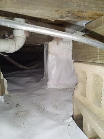 Encapsulating Crawl Space in Saco, Maine - After Photo