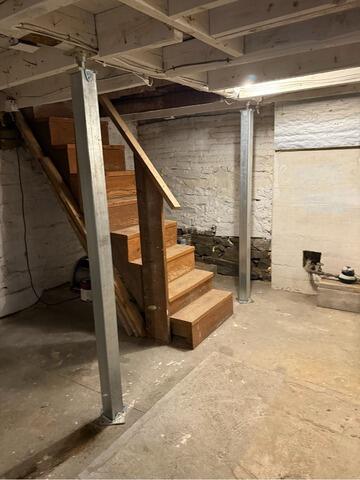 Sinking, Uneven Floors in Brunswick, Maine