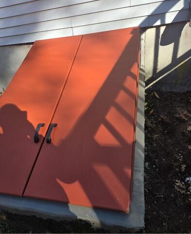 New Bulkhead Door Installation in Buxton, Maine - After Photo