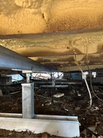 Supporting Sagging Floors in Enfield, Maine - After Photo