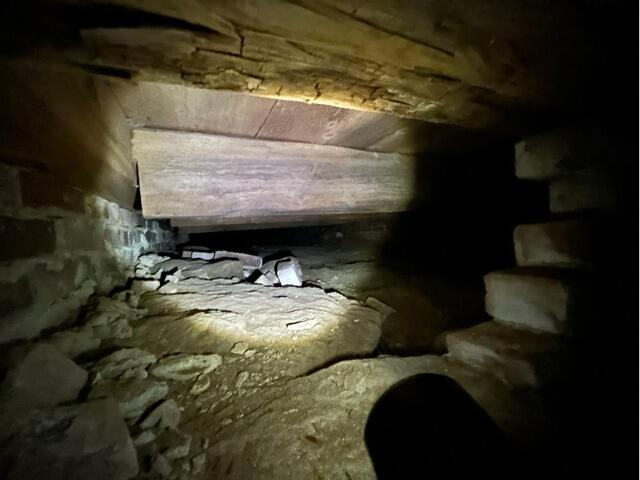 Encapsulating a Wet Crawl Space in Boothbay, Maine - Before Photo