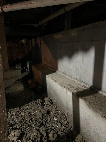 Foundation Wall Repair in Yarmouth, Maine - After Photo