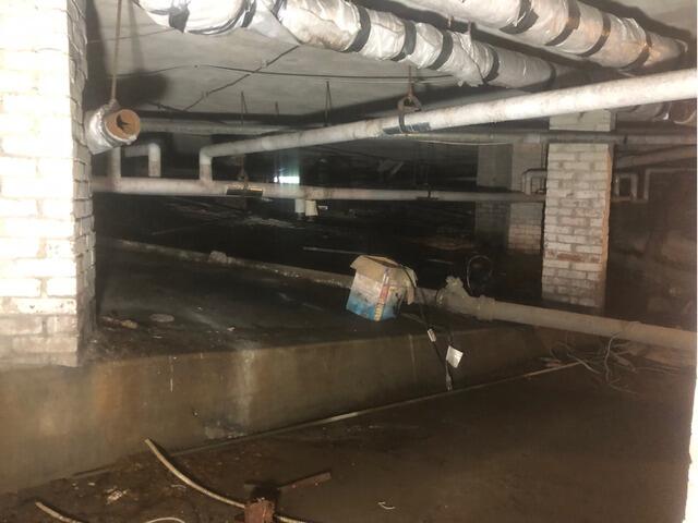 Crawl Space Vapor Barrier Installation in Poland, Maine - Before Photo