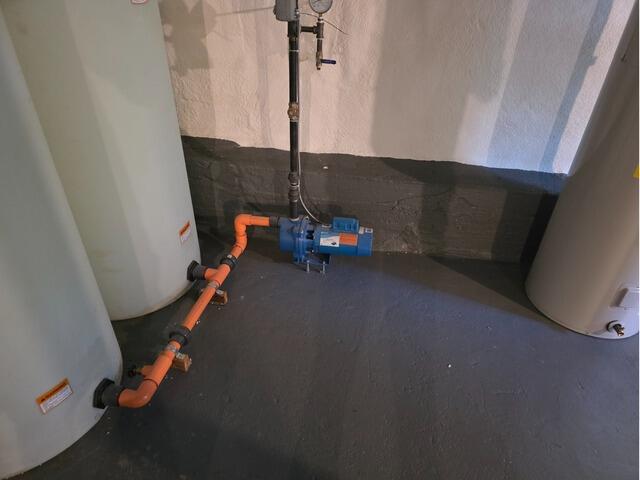 Basement Waterproofing in Portland, Maine - Before Photo