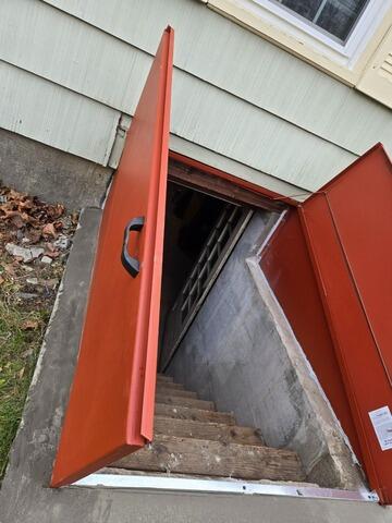 Replacing Bulkhead Doors in Scarborough, Maine - After Photo