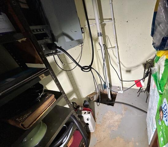 TripleSafe Sump Pump Installation in Auburn, Maine - Before Photo