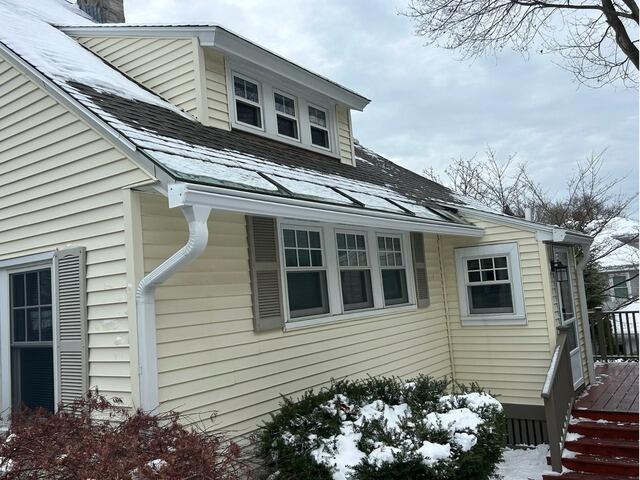 Seamless Gutter Installation in Portland, Maine - After Photo