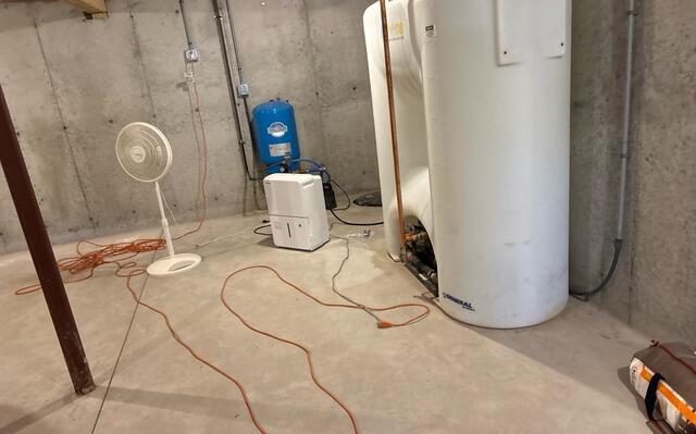 Sanford, Maine Sump Pump Installation - Before Photo