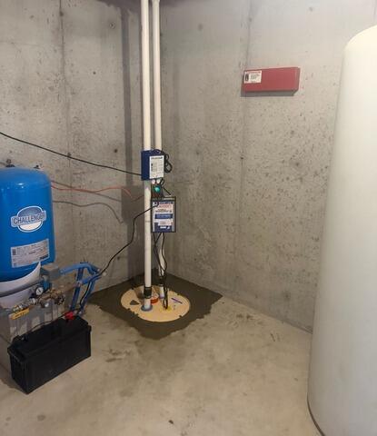 Sanford, Maine Sump Pump Installation - After Photo
