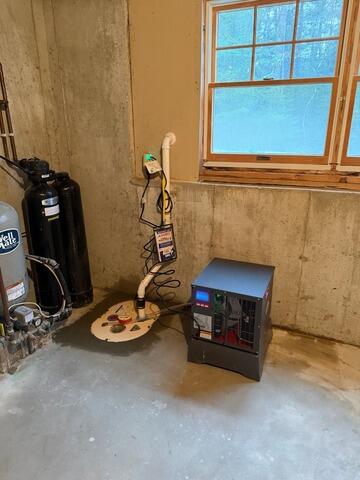 Musty Wet Basement Repair in Harpswell, Maine - After Photo