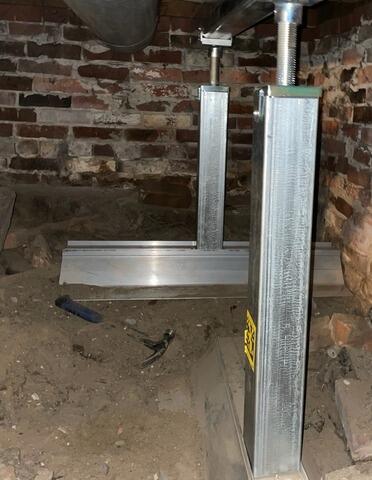 Berwick, Maine Crawl Space Needs More Support - After Photo