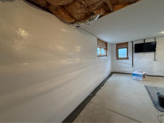 Basement Waterproofing in Harpswell, Maine - After Photo