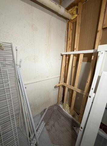 Basement Waterproofing in Windham, Maine - Before Photo