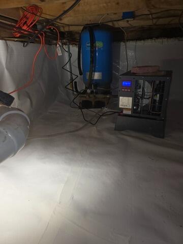 Musty Crawl Space Repair in Birch Harbor, Maine - After Photo