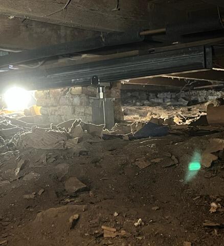Supporting Sinking Floors in Bath, Maine - After Photo