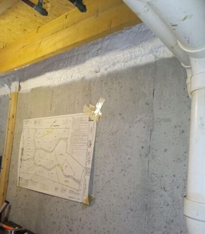 Basement Insulation in Kennebunk, Maine - After Photo