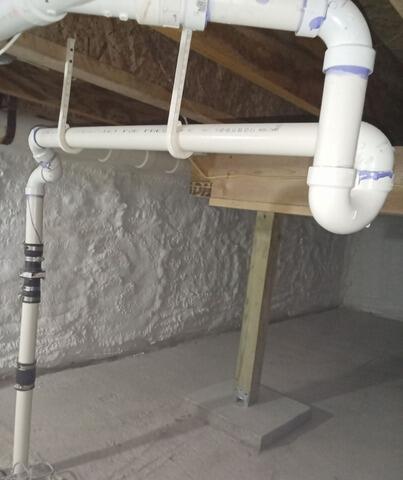 Spray Foam Insulation in Saco, Maine - After Photo