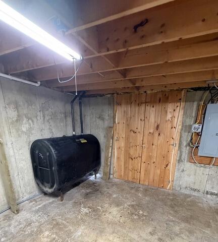 Basement Waterproofing in Meddybemps, Maine - Before Photo