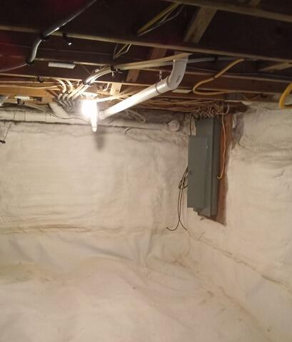 Vapor Barrier Installation in Yarmouth, Maine - After Photo