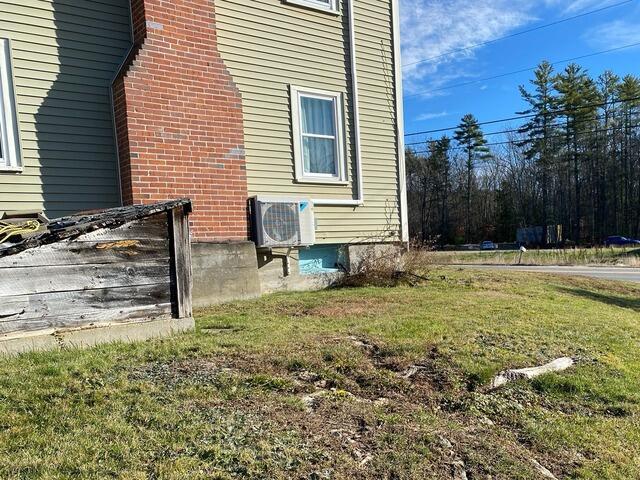 Basement Window Replacement in Buxton, Maine - Before Photo