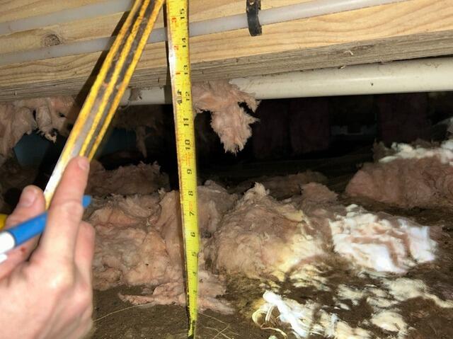 Preventing Mold in Belfast, Maine Crawl Space - Before Photo