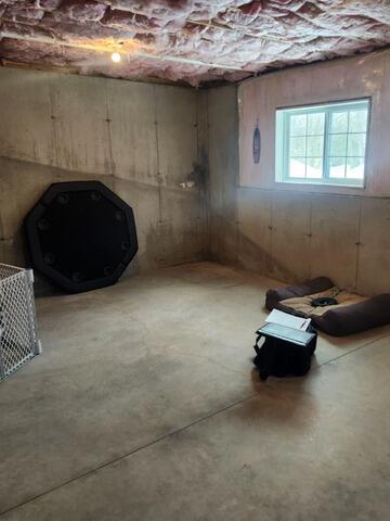 Sump Pump Installation in Strafford, NH - Before Photo
