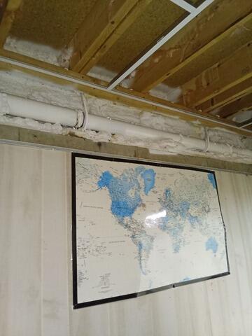 Insulating Basement in Center Barnstead, NH - After Photo