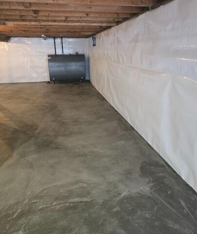 Basement Waterproofing in Ellsworth, Maine - After Photo