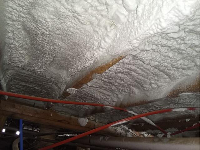 Spray Foam Insulation for Naples, Maine Crawl Space - After Photo