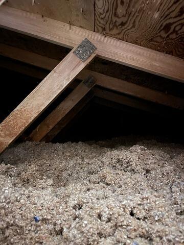 Blown In Attic Insulation in Scarborough, Maine - After Photo