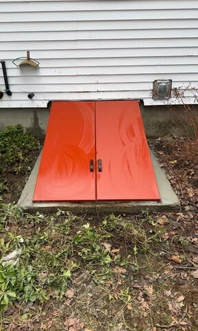 Rusty Bulkhead Door Replacement in Portland, Maine - After Photo