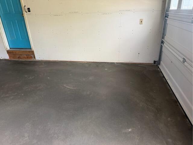 New Concrete Floor in Buxton, Maine Garage - After Photo