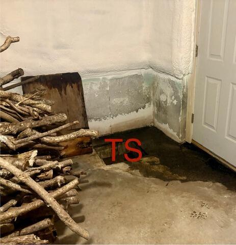 Sump Pump Installation with Battery Backup in Falmouth, Maine - Before Photo