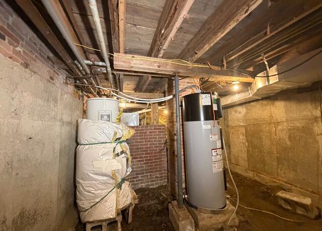 Basement Waterproofing Project in Alna, Maine - Before Photo
