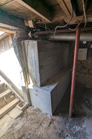 Bowing Wall Repair in Mechanic Falls, Maine - After Photo