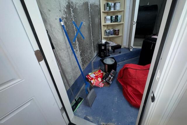 Sump Pump Installation in South Portland, Maine - Before Photo