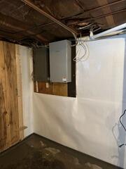 CleanSpace Wall System Saves New Vineyard, ME Basement