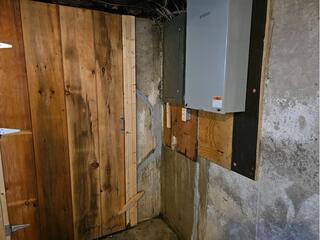 CleanSpace Wall System Saves New Vineyard, ME Basement