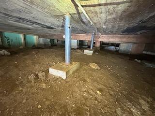 Lifting A Sagging Floor in Dixmont, ME