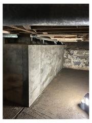 Stabilizing Rocky Basement Wall in Newport, ME